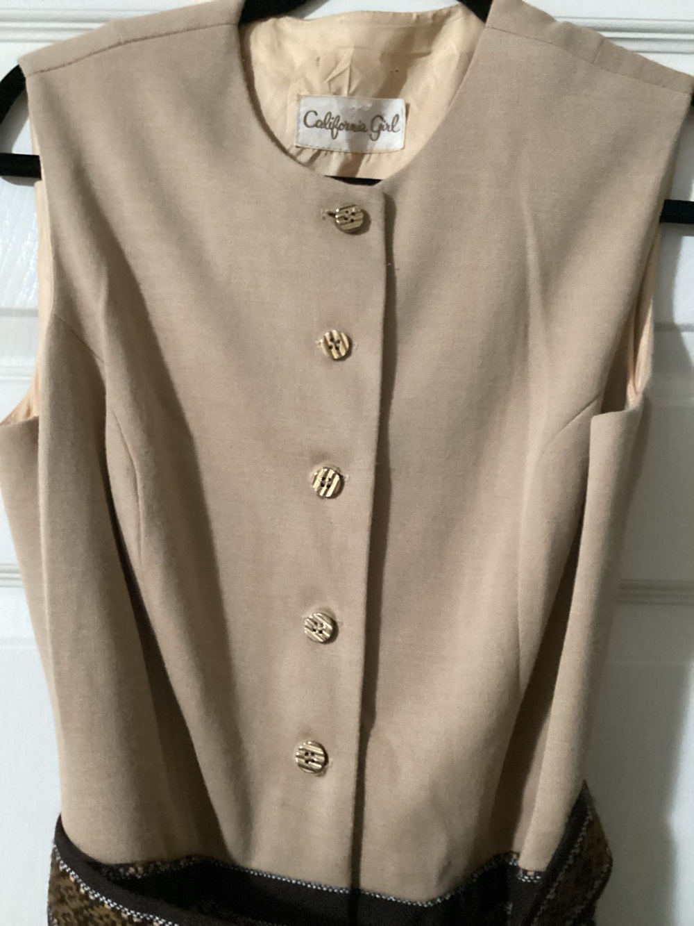 ( SOLD ) Vintage 70s California Girl Dress - Picture 2 of 5